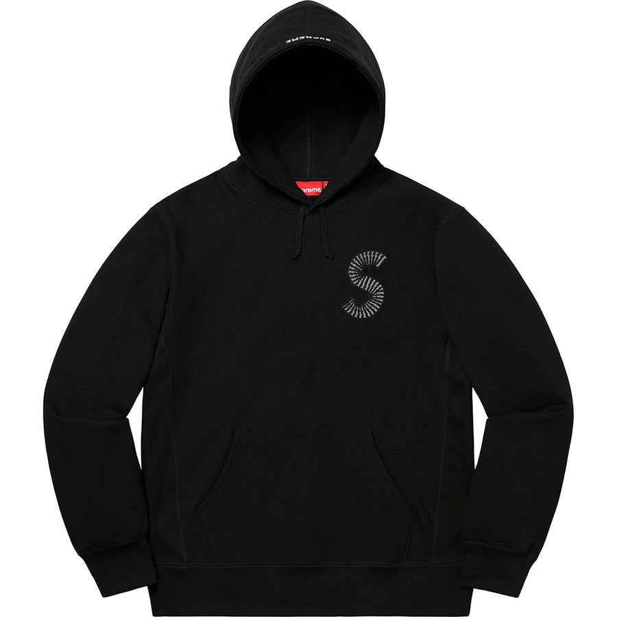 Supreme S Logo Hooded Sweatshirt Black (Size L) – Hype Vault
