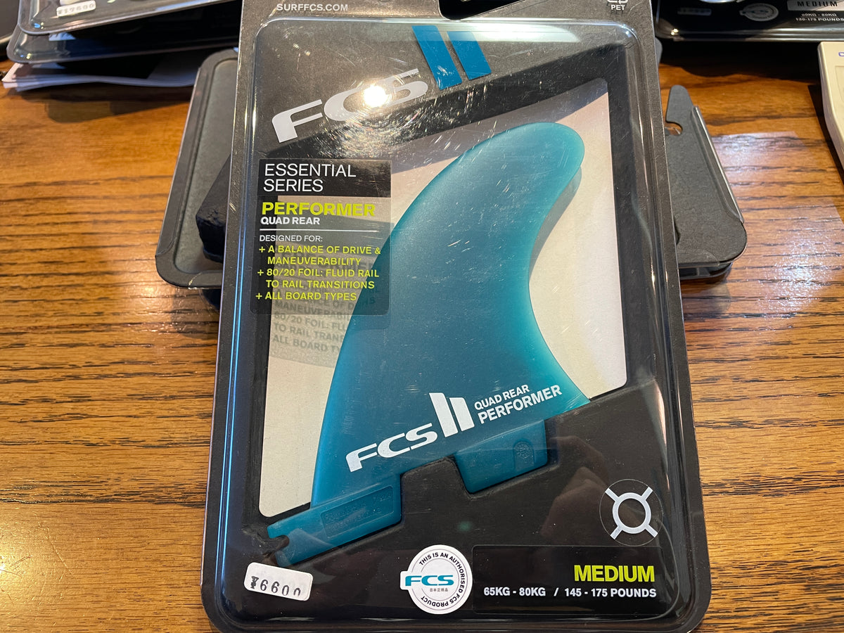 FCS2 Performer Quad Rear M クワッド バックフィン – Hannah Firm Shop