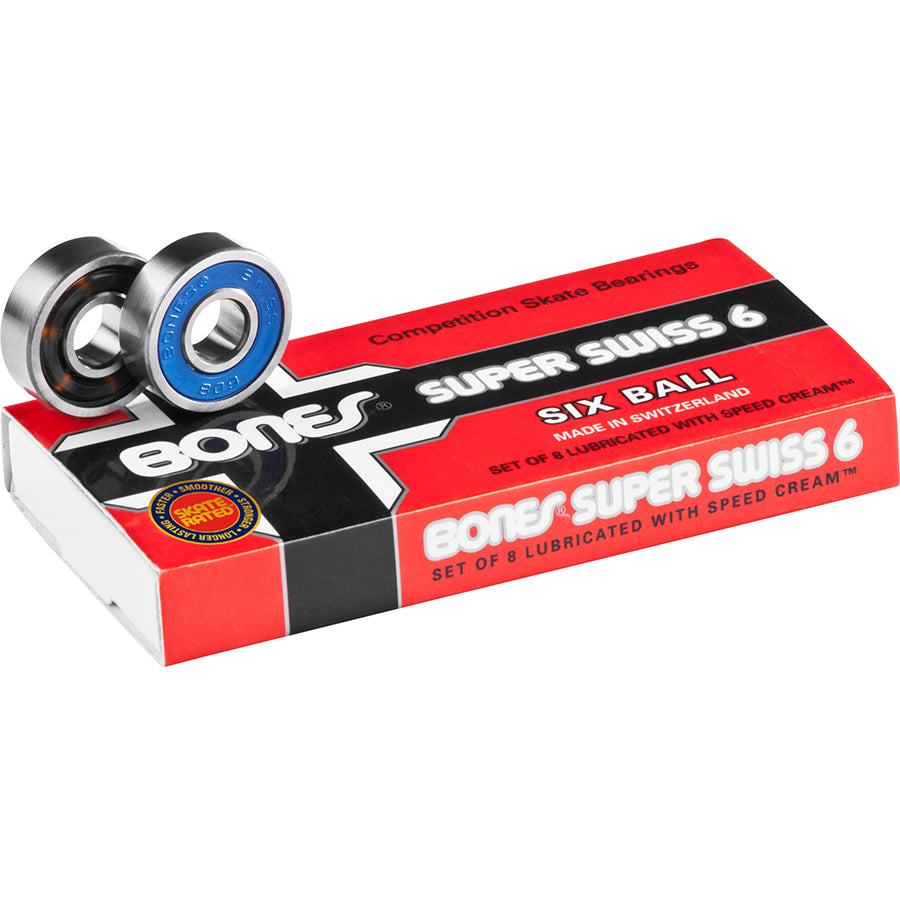 BONES® SUPER SWISS 6 SKATEBOARD BEARINGS – ハスコオンラインストア