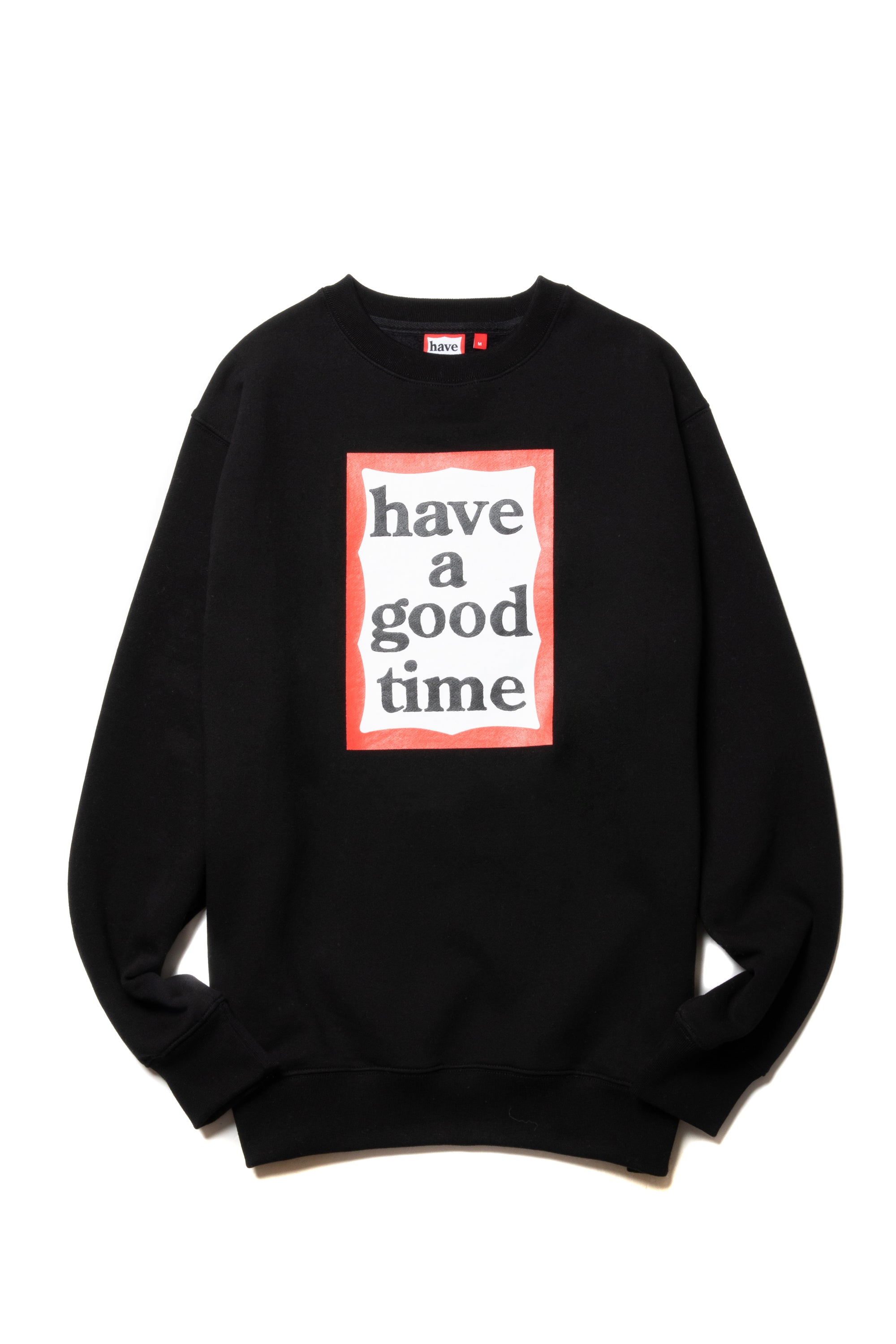 FRAME CREWNECK FL BLACK – have a good time