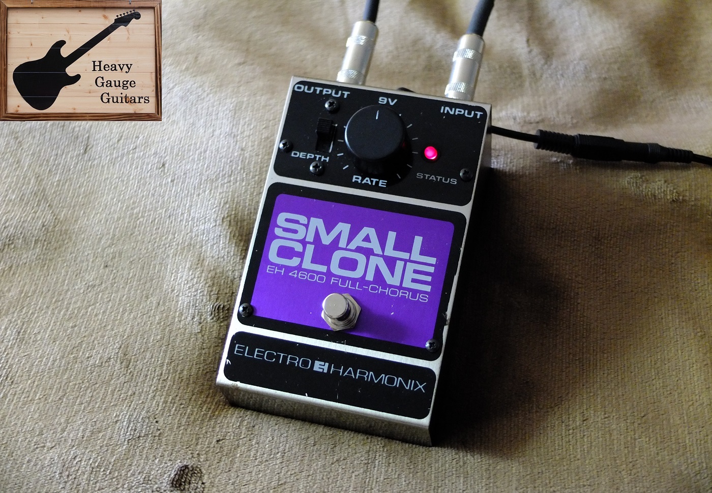 Electro-Harmonix Small Clone ミニプラグ変換アダプター付属！（Sold
