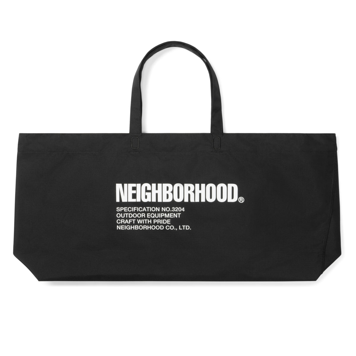 25SS NHHX Tote Bag L - Black – Helinox Japan