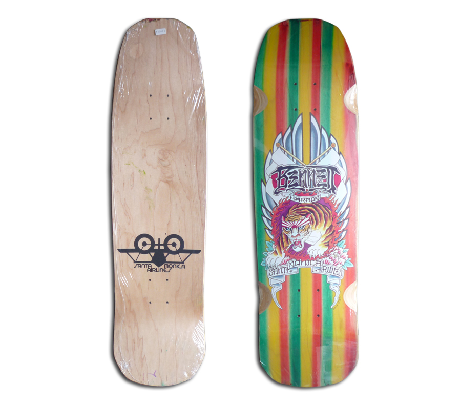 SANTA MONICA AIRLINES BENNETT HARADA TIGER CLASSIC BY JIRO DECK (9