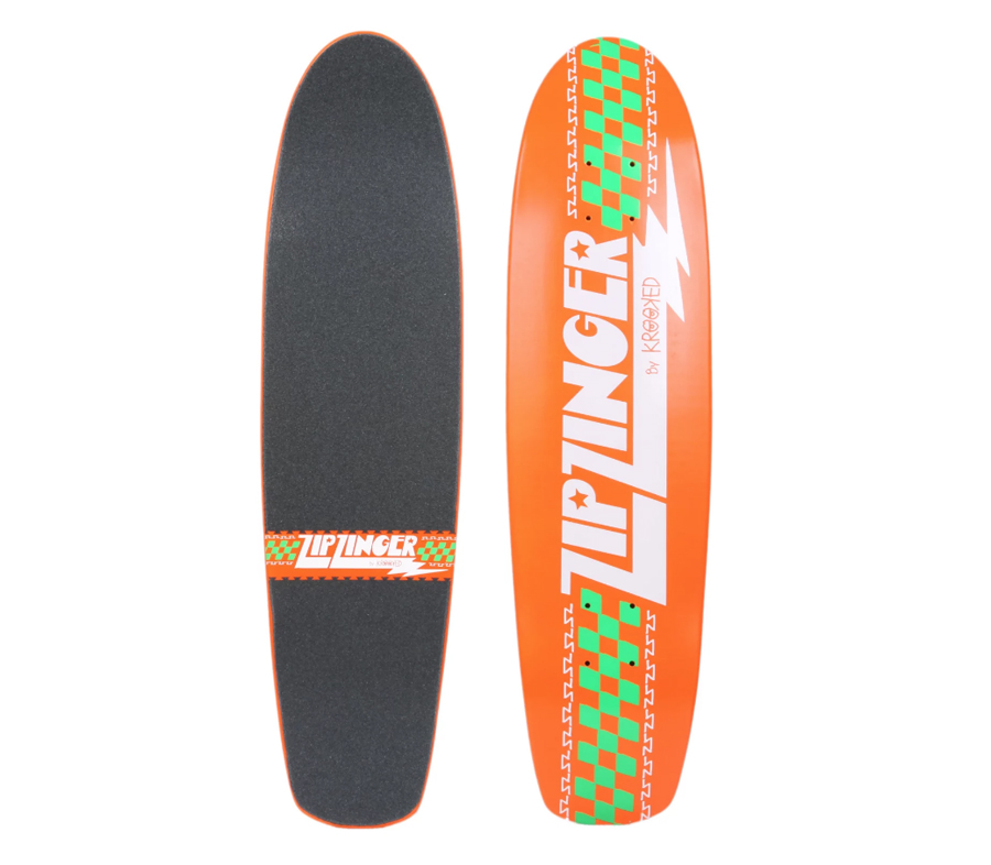 KROOKED ZIP ZINGER CLASSIC ORANGE DECK (7.5 x 30.35inch