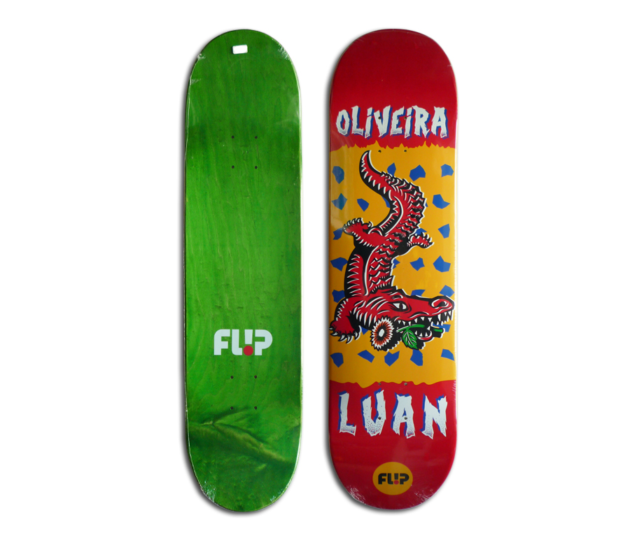 FLIP LUAN OLIVEIRA TIN TOY DECK (8.13 x 32inch) プリップ デッキ