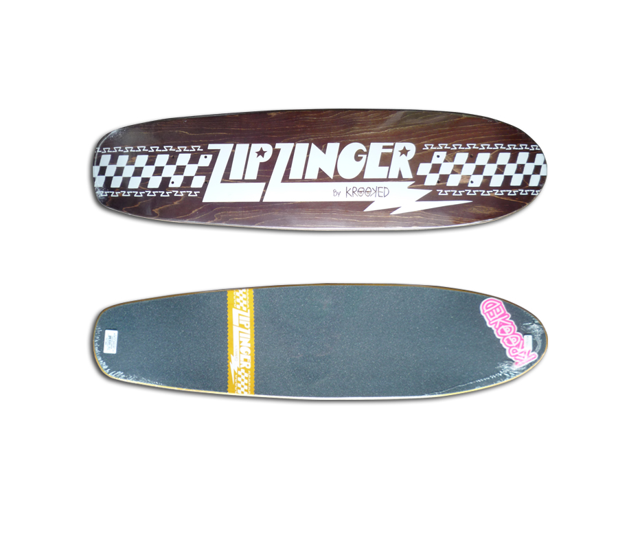 KROOKED ZIP ZINGER DECK (7.75 x 30inch) クルキッド ジップジンガー