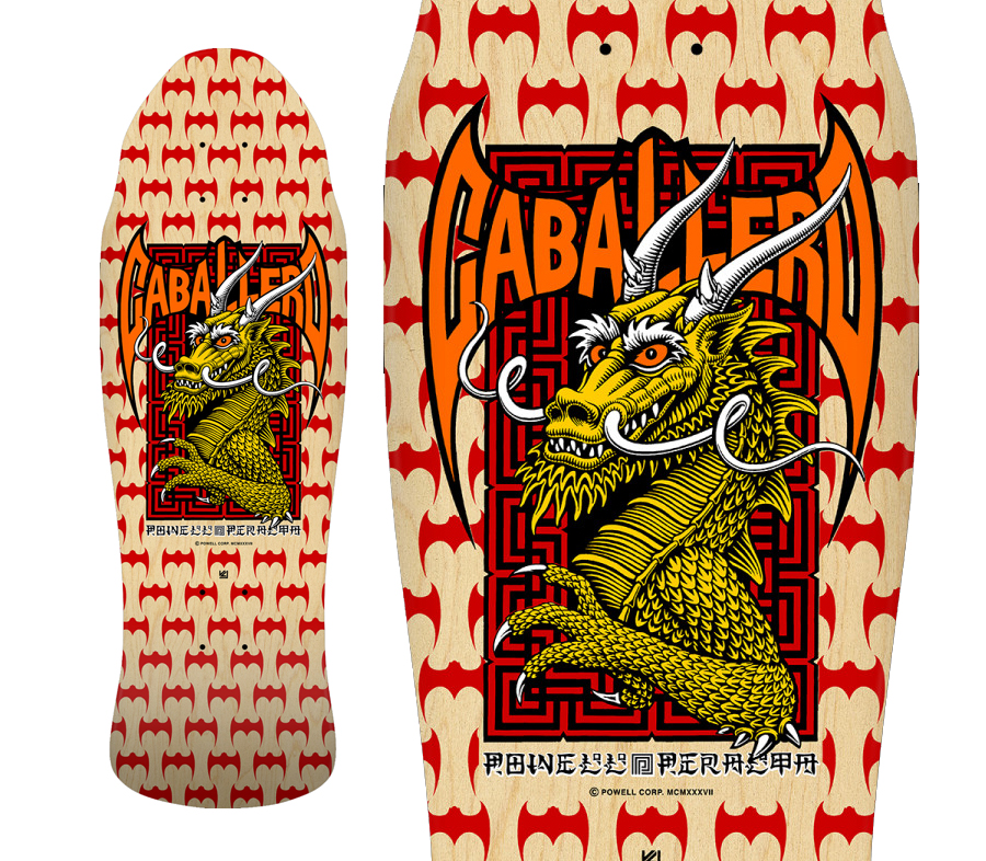 POWELL PERALTA STEVE CABALLERO STREET DECK (9.625 x 29.75inch
