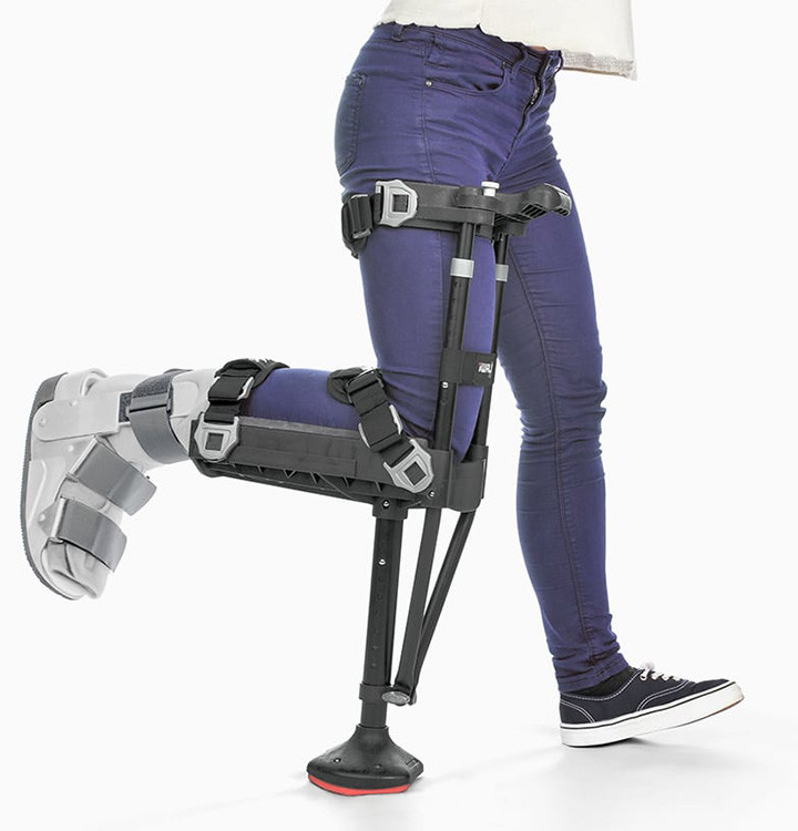 HERO X | ハンズフリーで使える松葉杖「iWALKFree2.0」、お買い求めは