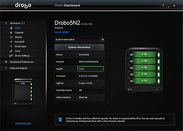 Review: Drobo 5N2 - Storage - HEXUS.net