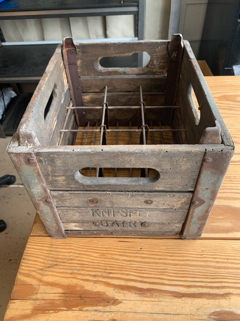 Antique Milk Crate – High Cotton Antiques & Uniques