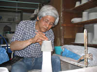 広瀬典丈・広瀬さちよ・彩色磁器・水無方藍窯インフォメーション