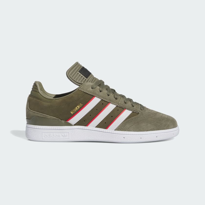 Adidas Busenitz Pro - (Dan Mancina) Olive Red – Holistic Skateshop