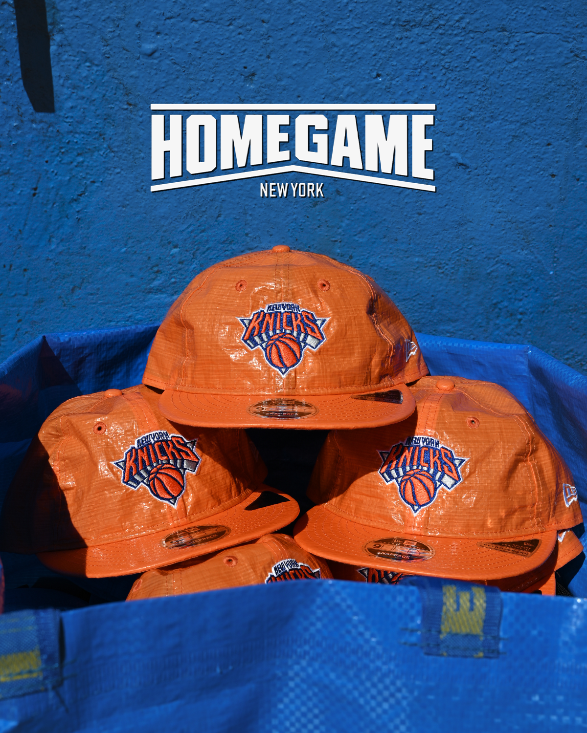 New Era Japan New York Knicks Orange 9Fifty Hat – HOMEGAME NEW YORK