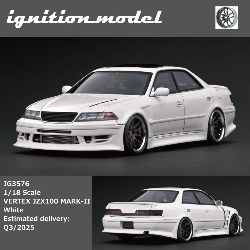 Ignition Model 1:18 VERTEX JZX100 MARK-II White IG3576 – Horizon
