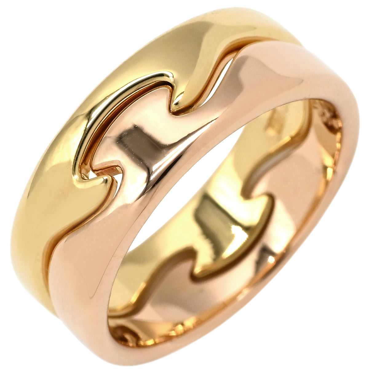 ジョージジェンセン Georg Jensen イエローゴールド×ピンクゴールド