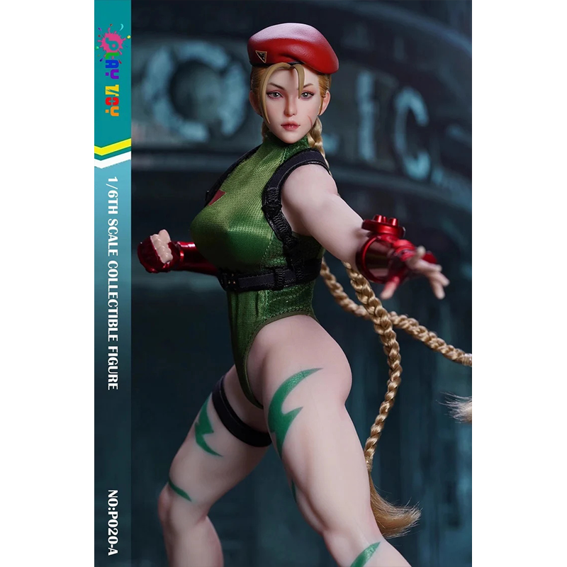 Play Toy 1/6 P020-A Green Fighting Female Warrior Cammy – HsunnyToy