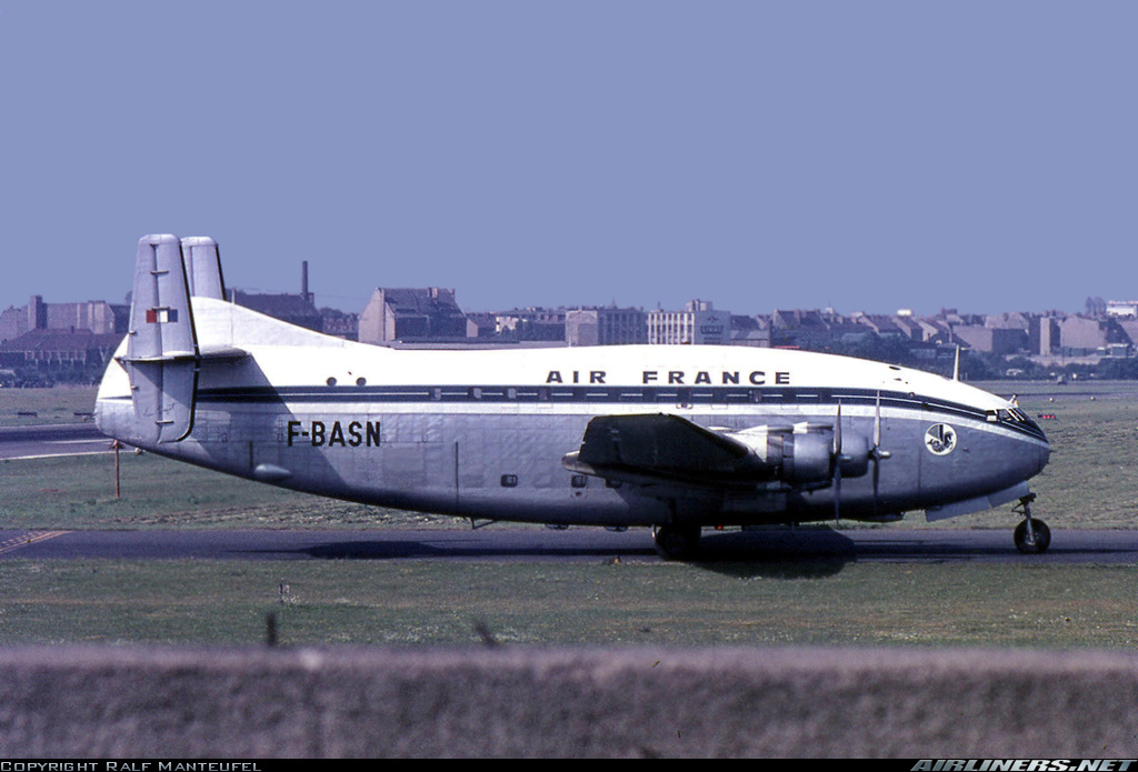 1960's Air France, Breguet 763 Provence Aircraft [1024x695] : r