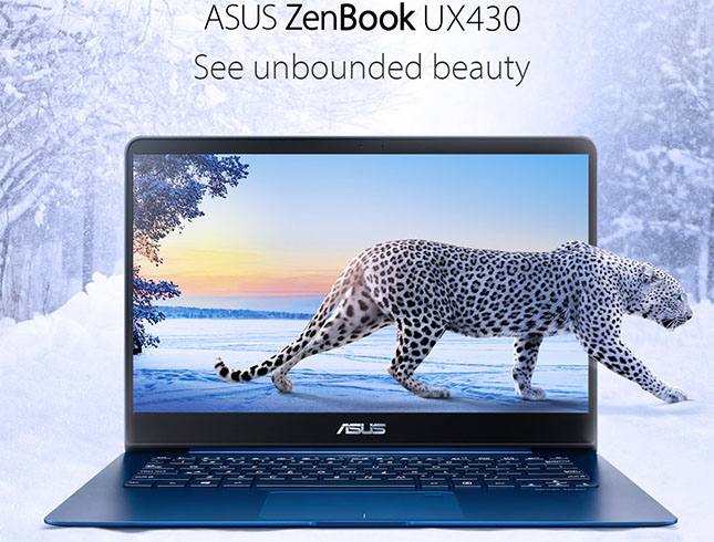 Asus ZenBook UX430UQ 14-inch FHD Core i7-7500U/8GB/512GB SSD/2GB