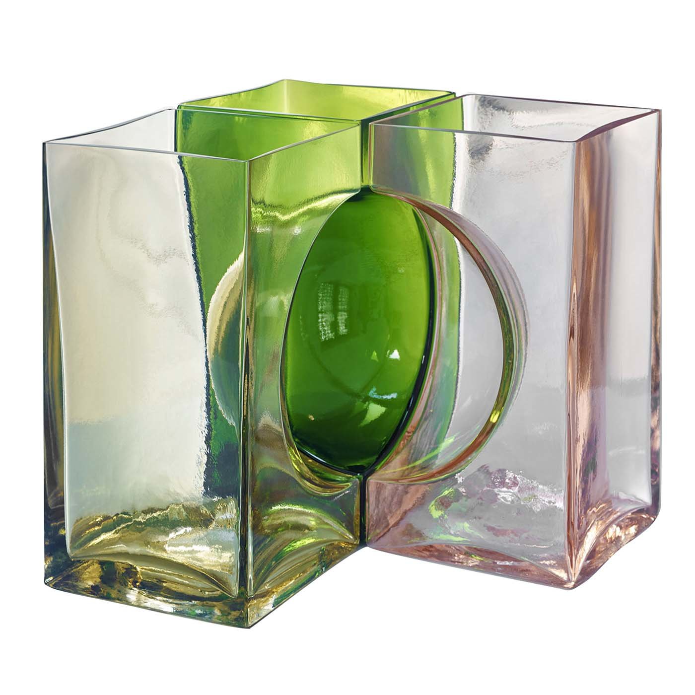 VENINI】ヴェニー二 Ando Cosmos ベネチアングラス製花瓶