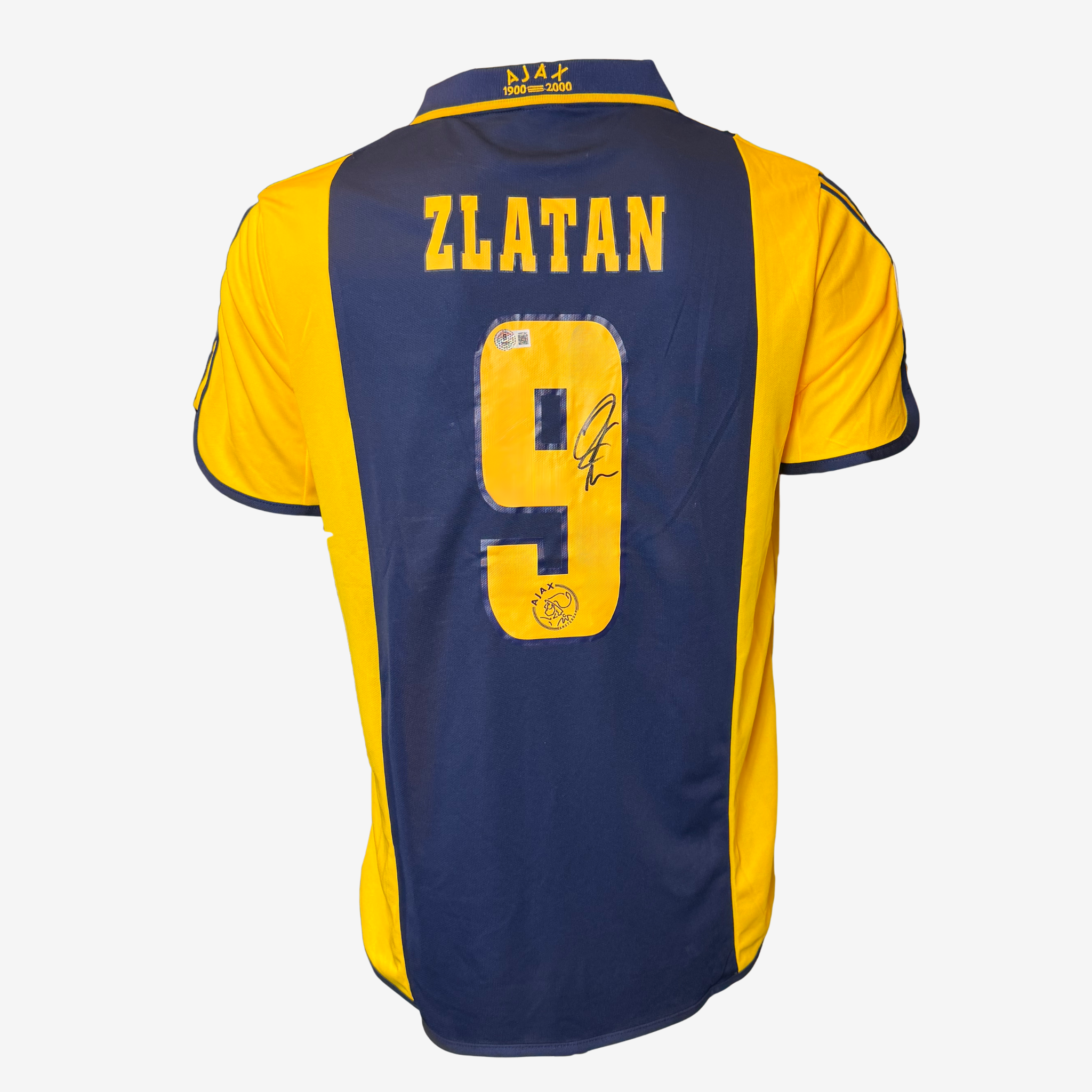 Zlatan Ibrahimović Signed Ajax Away Shirt 2000-2001 – Signed