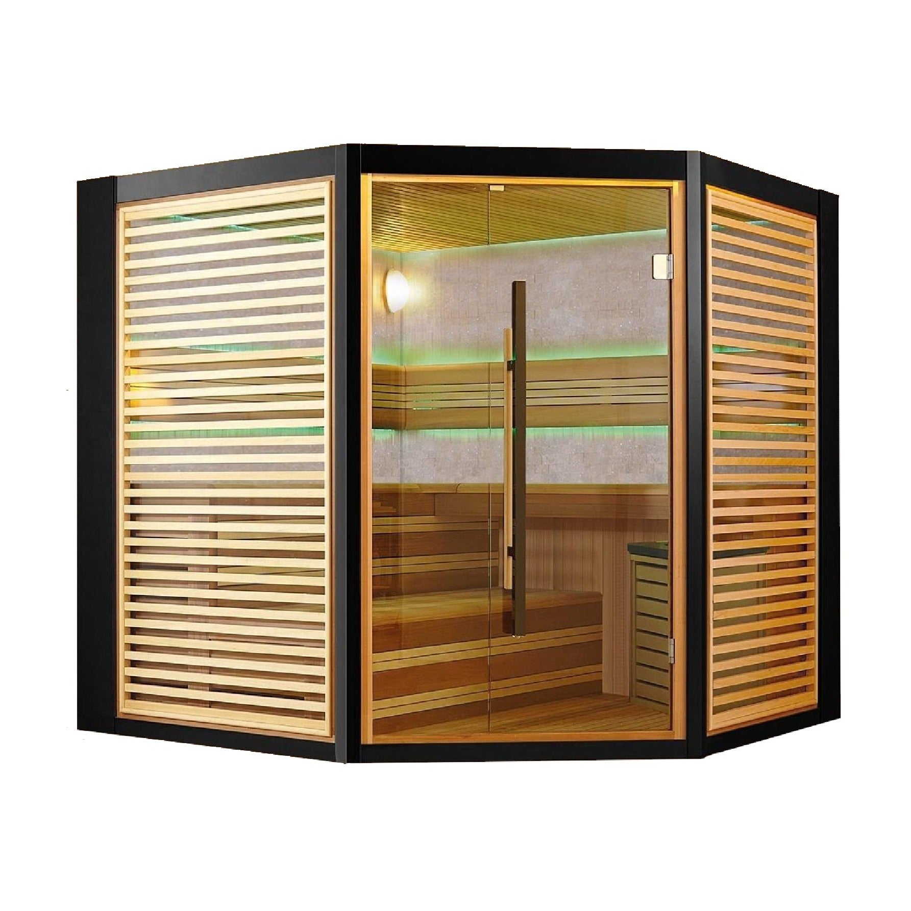 屋内サウナ | 3-4人用 | J-WSD-1403 | コーナータイプ | Bluetooth