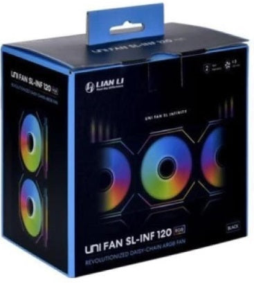 Lian Li UNI FAN SL-INFINITY SL120 Kit 3 Packs (Black/White