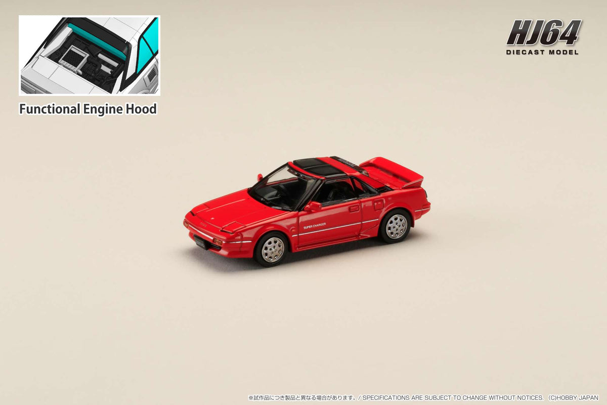Hobby Japan HJ643056AR Toyota MR2 1600G-LIMITED SUPER CHARGER 1988