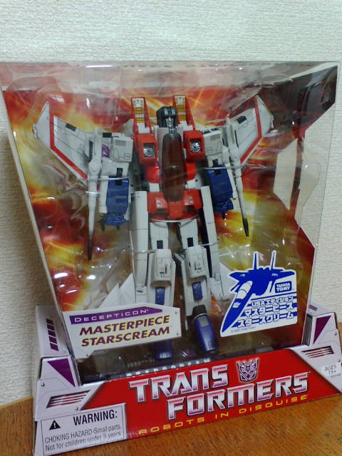 マスターピース スタースクリーム USAエディション | 玩具つまみ食い