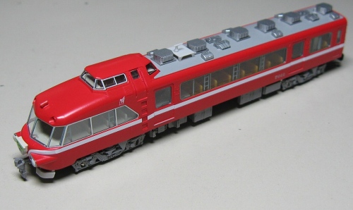 トミックスの名鉄7000系パノラマカー「第11編成（復活白帯