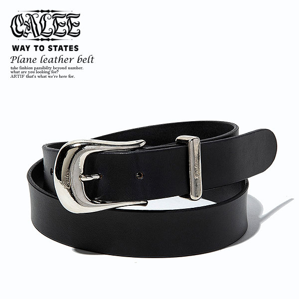 CALEE キャリー PLANE LEATHER BELT CL-25AW020LE