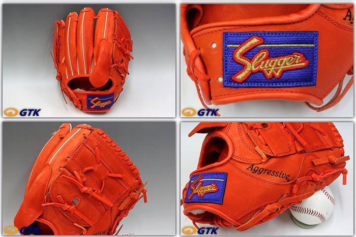 久保田スラッガー KSN-K65 Fオレンジ 一般軟式用グラブ 内野手用 24PS