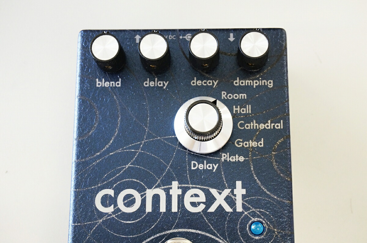 ちょっと変わったリバーブペダル、Red Panda Contexct再入荷