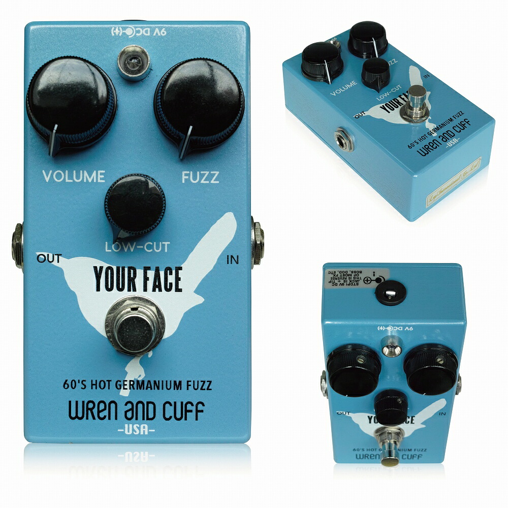 60sヴィンテージゲルマニウムファズフェイスを再現した、新しいYour