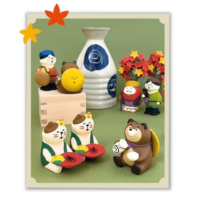 concombre（コンコンブル）お月見 秋の諸国めぐり旅 甘党くまさん