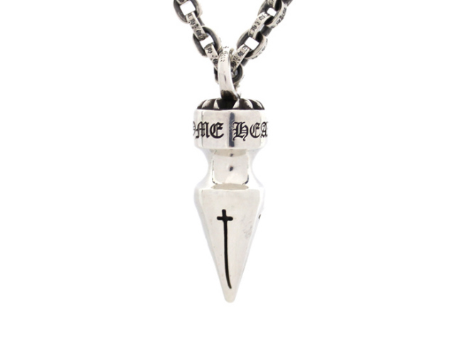 麻布十番ブラン】【中古美品】クロムハーツ スパイク・ペンダント・XL