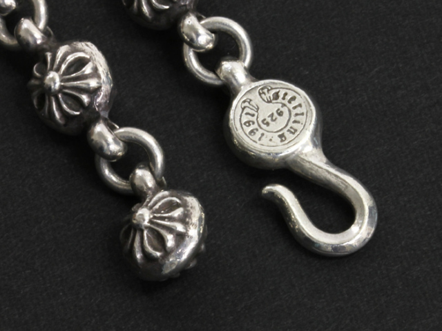 クロムハーツ ◇ スモールCHクロス with クロスボール ネックレス #1