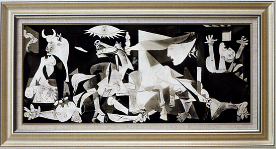 ピカソ『ゲルニカ』 【送料無料】 ガレリア・フランジェリコの複製絵画