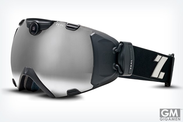 ZEAL iON HD Video Camera Goggles | 近未来のスノボーゴーグルは撮影