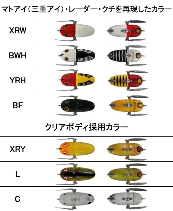 ヘドン クレイジークローラー スミスファクトリーカラー | pesca depot