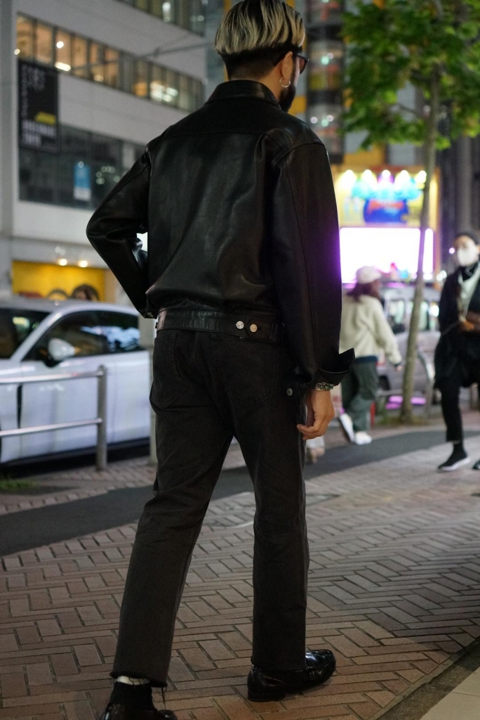 スタッフでレザー着回してみました。 | Time is on Blog