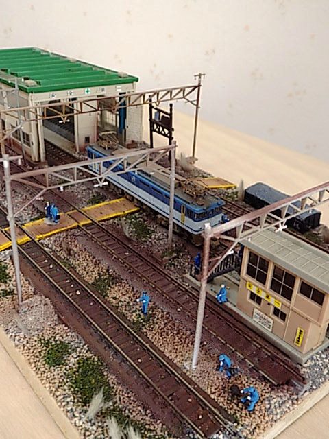 2016年に作ったジオラマの全て見せますシリーズその二車庫がある