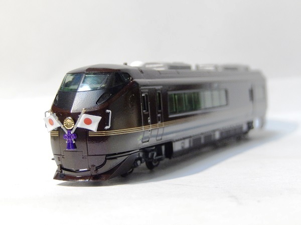 Nゲージ鉄道模型】KATO E655系 なごみ お召し仕様化工事あっ～やっ