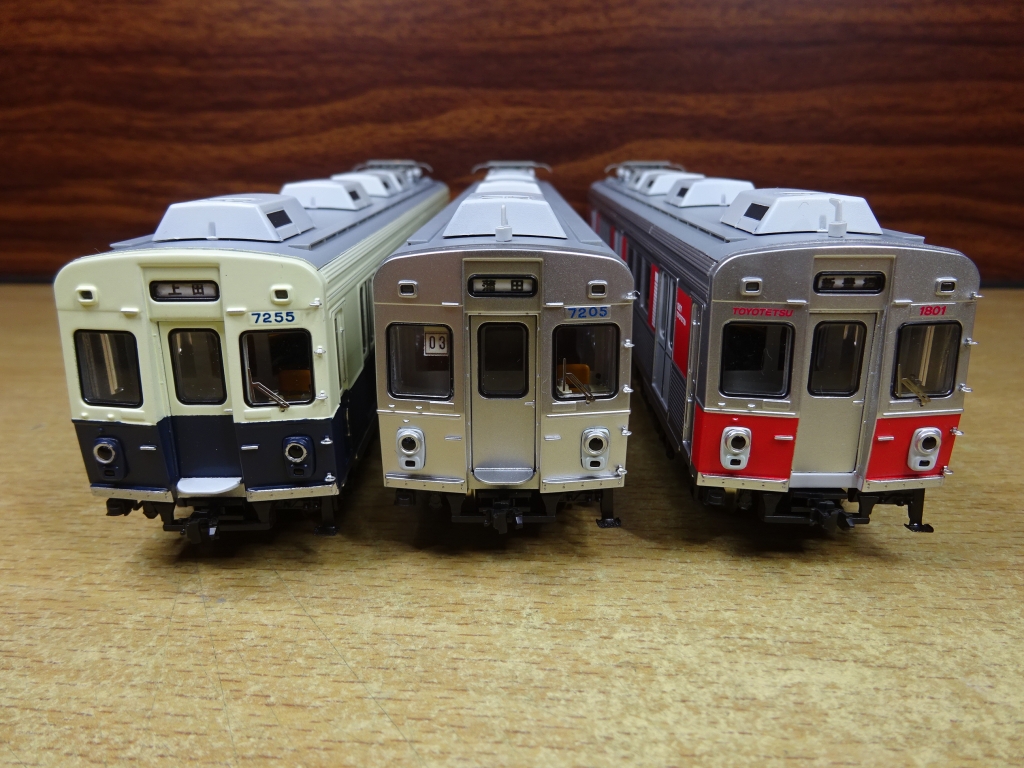 天賞堂TM東急7200系改造シリーズ完結。 | 模型工房あとりえピクタ