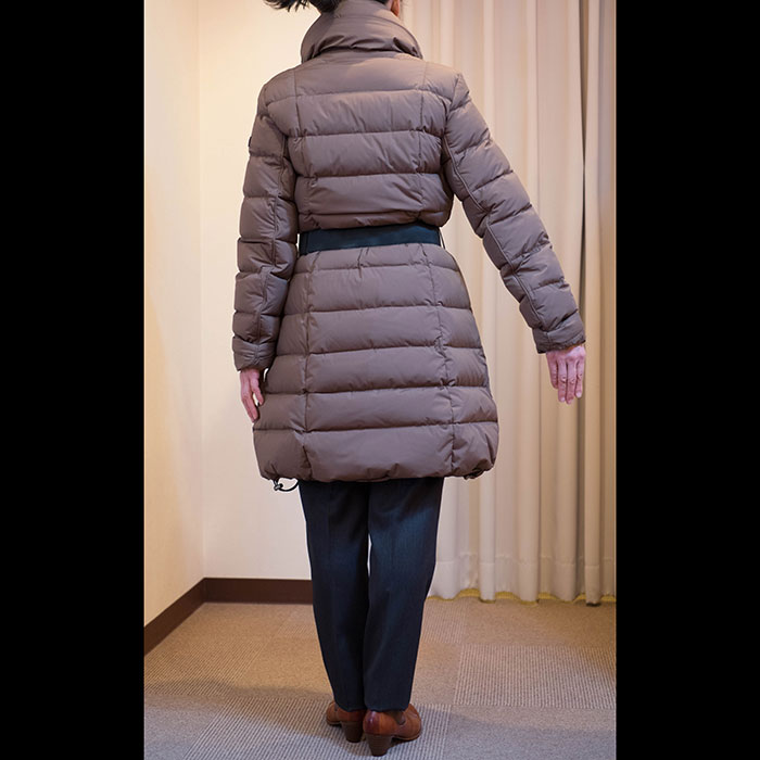 TATRAS [タトラス] ベルト付WダウンコートTERESA [テレサ] #KHAKI42