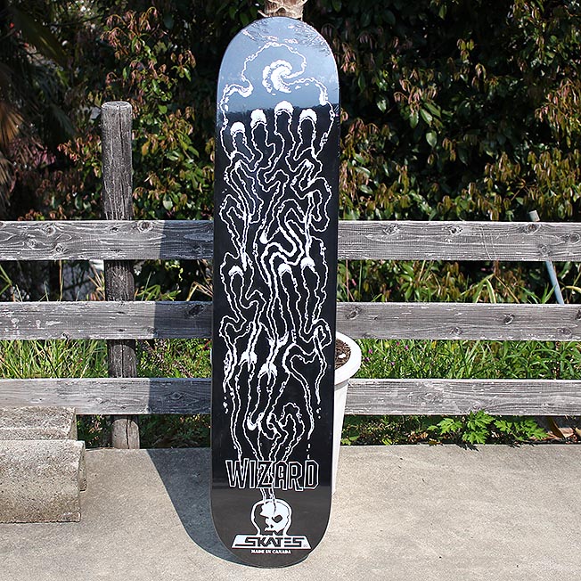 Sk8KINGS スカルデザイン スケートボードデッキ Sk8KINGS スカル
