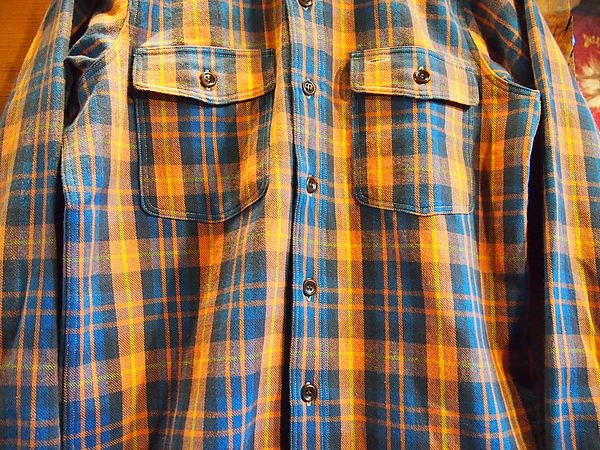 ウエアハウスのダックディガーシリーズからチンスト付きのネルシャツが