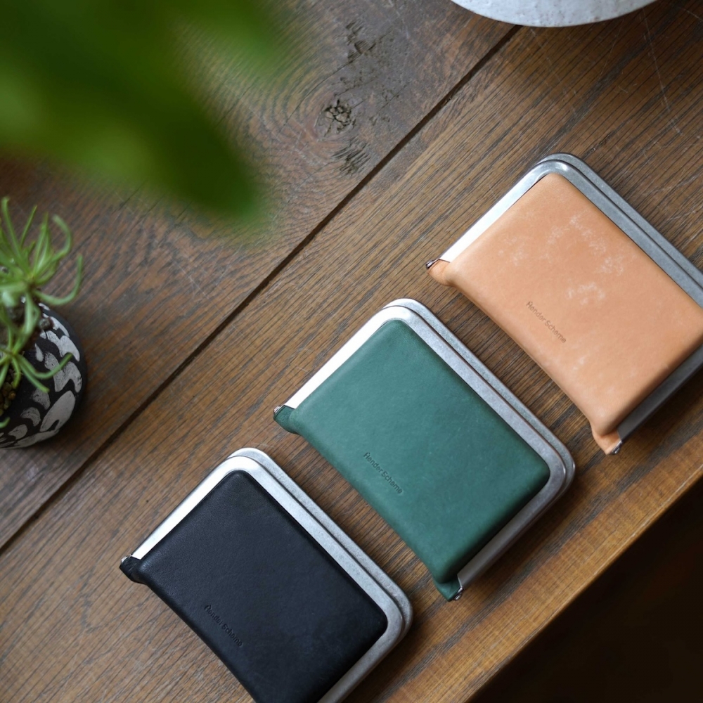 ガマ口のデザインに惹かれます・・。Hender Scheme 3d purse | 1989