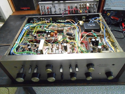 PIONEER SA-80 1971製 プリメインアンプ修理 | 滋賀