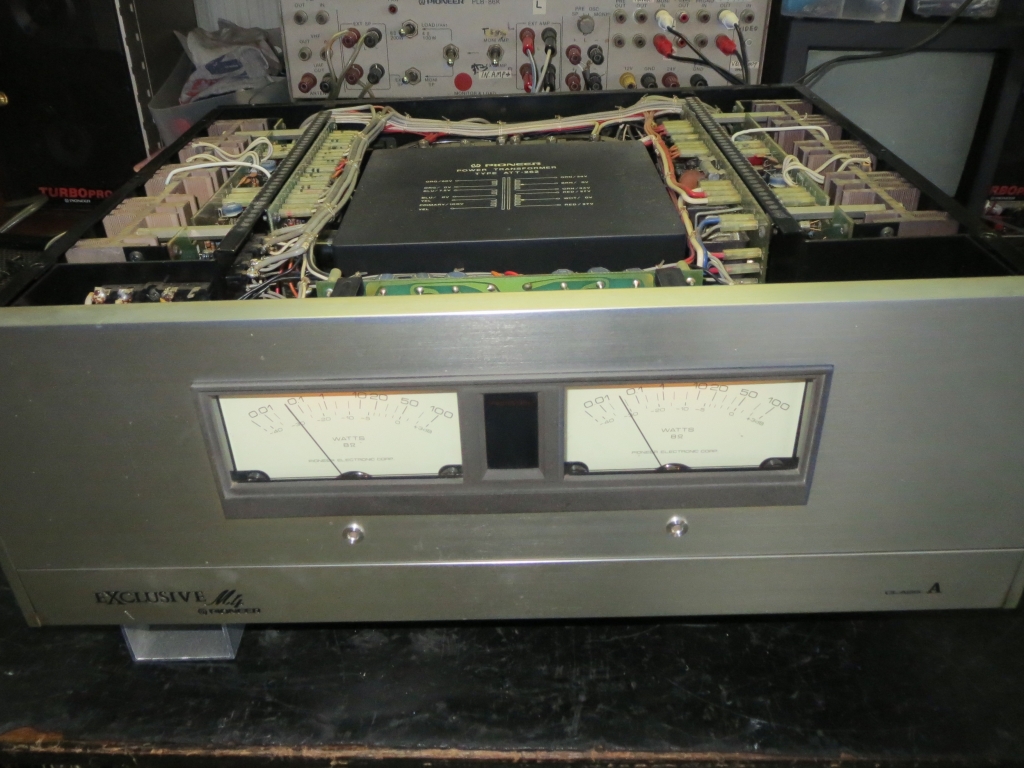 EXCLUSIVE M-4 パワーアンプ修理 | 滋賀オーディオサービス 公式ブログ