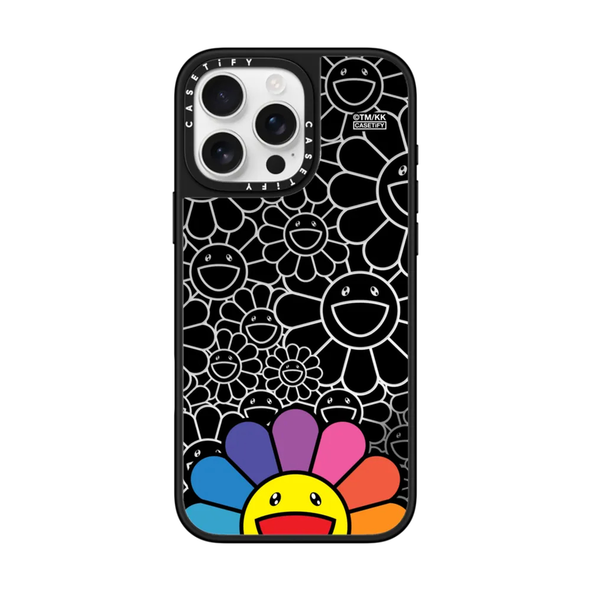 適用iPhone 16 Pro Max磁吸手機殼創意防摔KAIKAI&KIKI聯名款村上隆太陽